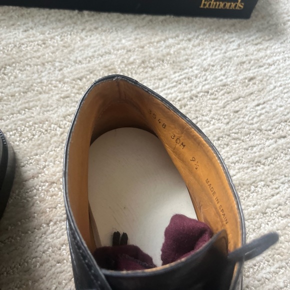 Men's Park Avenue Cap-Toe Oxford Dress Boot Size 9.5 - Picture 5 of 11